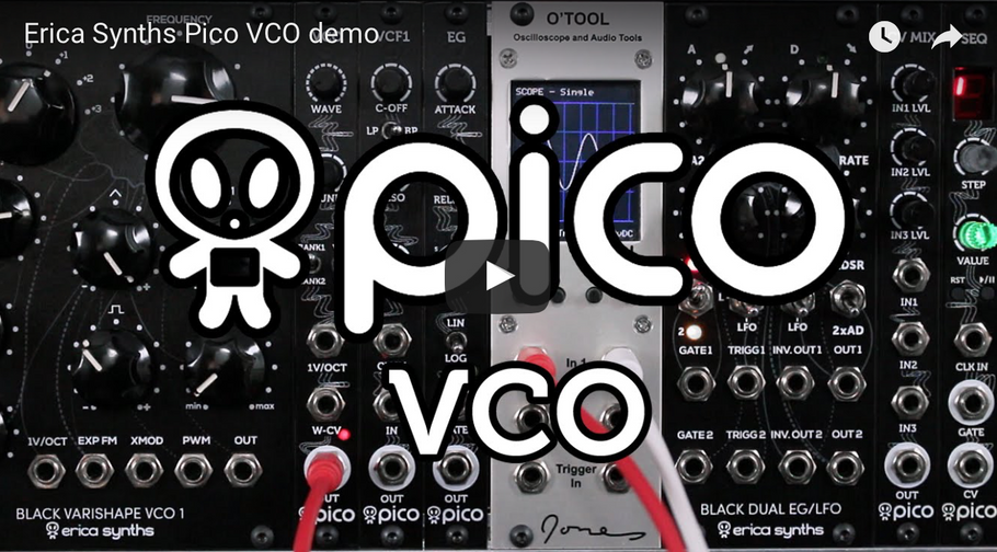 Erica Synths Pico VCO demo