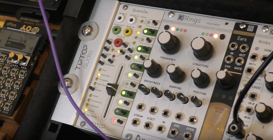 Tip Top QuantiZer demo with Mother 32, 0-Coast and SQ1